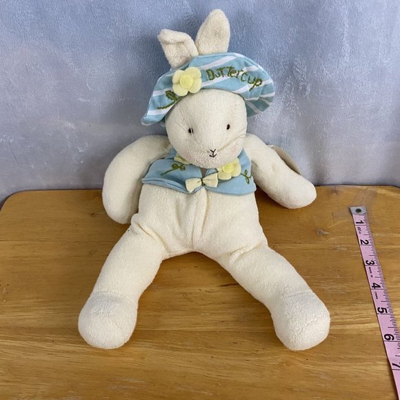 2003 Hallmark Bunnies by the Bay 12" Buttercup Stuffed Plush Bunny Rabbit - Picture 1 of 7